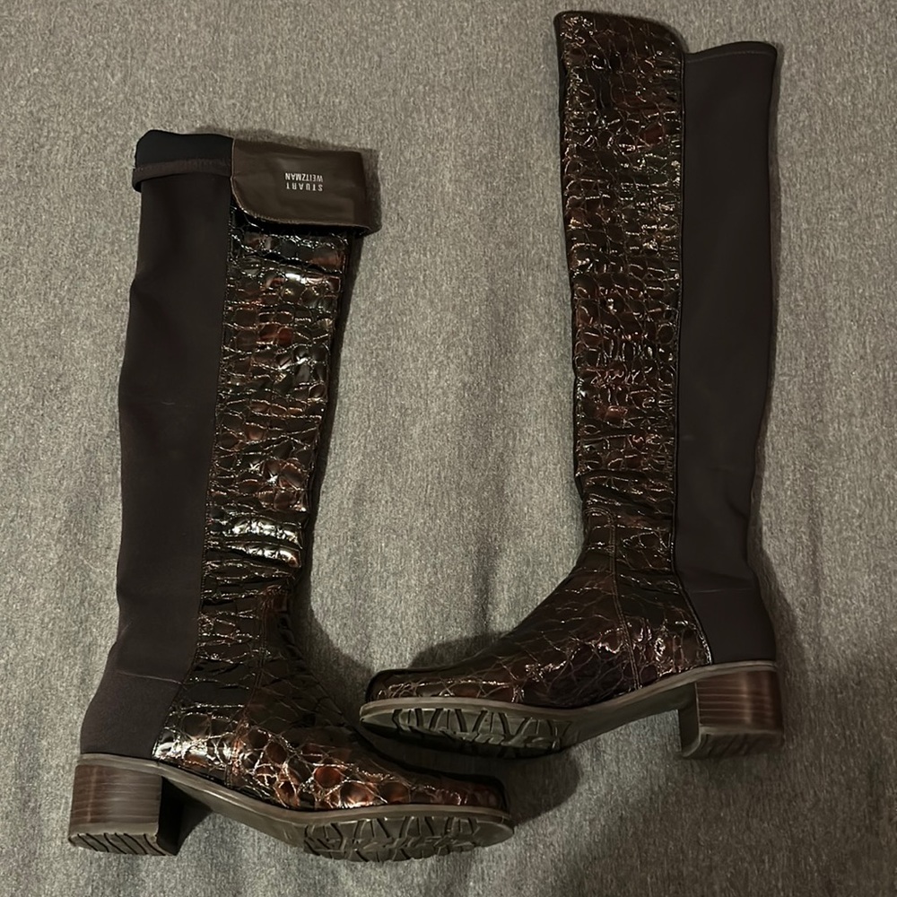 Stuart Weitzman Boots Brown